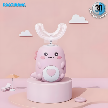 Pratikone U Şeklinde Şarjlı Çocuk Diş Fırçası 