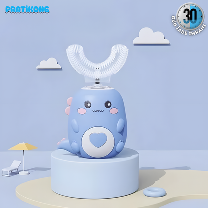 Pratikone U Şeklinde Şarjlı Çocuk Diş Fırçası 