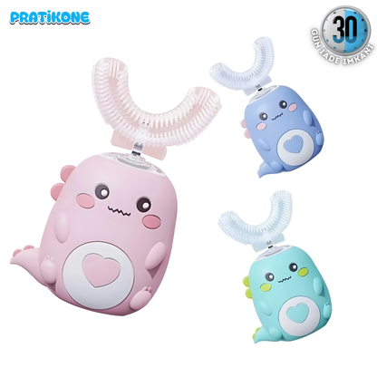 Pratikone U Şeklinde Şarjlı Çocuk Diş Fırçası 